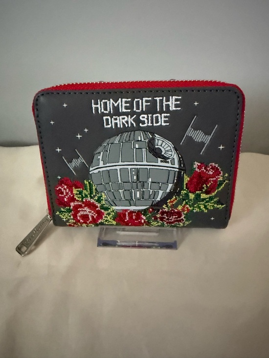 Loungefly Handbags - Loungefly Star Wars 'Home of the Dark Side' Cross Stitch Wallet
